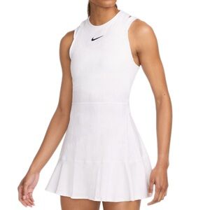 Nike Court slam women tennis dri fit White Athletic Dress